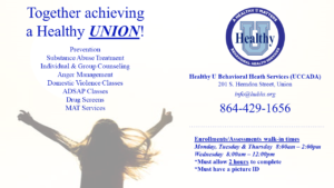 HUBHS agency flyer